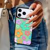 Hippie Daisy Tie-dye Flower Phone Case For iPhone 17 Air 14 15 13 12 Max Cover For Apple 14 15 16 16e 11 Pro Max Plus