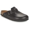 Birkenstock Boston Clog Smooth Black cm (Narrow Width), Leather, 23.0