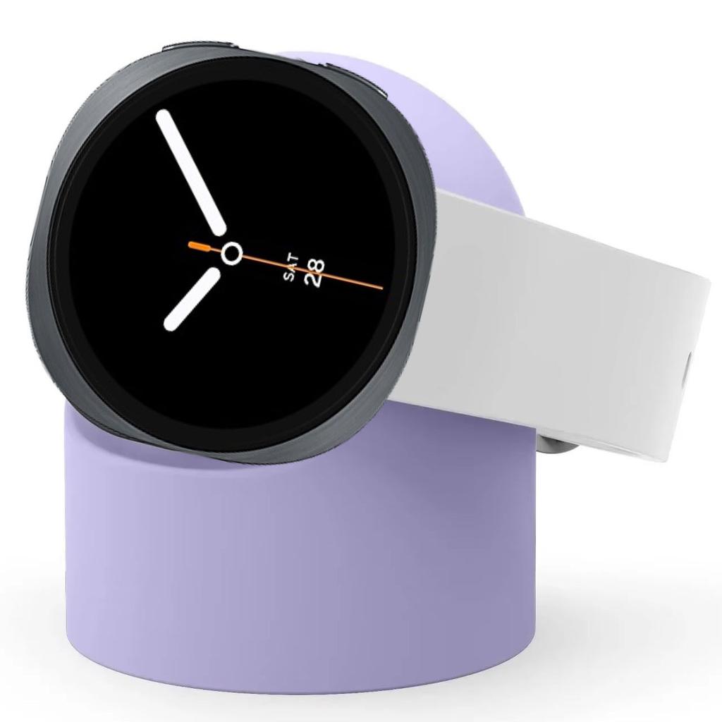 Silicone Charging Seat For Samsung Galaxy Watch 8/7/6/5/4 40mm 44mm Ultra 2026 Charging Stand Storage Seat Watch 8 Classic 46mm