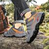 Men‘s Hiking Shoes Lace-up Climbing Shoes Anti-slip Trekking Sneakers Outdoor Trail Running Trainers Hunting Tactical Sneakers