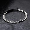Couple Bracelets Bangles With Stainless Steel Zirocn Zircon Bracelet for Women Men Jewelry Gifts
