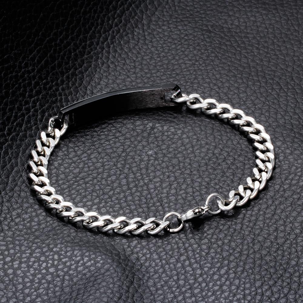 Couple Bracelets Bangles With Stainless Steel Zirocn Zircon Bracelet for Women Men Jewelry Gifts