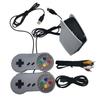 Nostalgic Red & White NES TV Game Console with Mini PS5 Controller and AV Cable