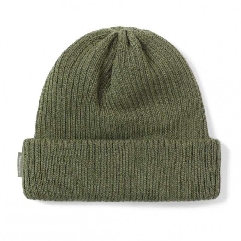 ThIs Is Never ThaT T Logo shorT Beanie Khaki