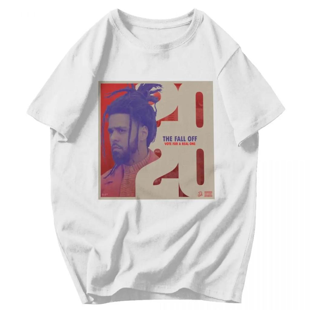 Summer Fashion Unisex Women T Shirt Rapper J Cole THE FALL OFF Album Vintage Summer Y2K Graphic Quality Unisex Clothes T Shirts