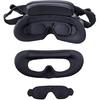 Goggles 3 Lens Protective Cover + Face Pad, Sponge Foam Padding Dustproof Eye Pad for DJI AVATA 2