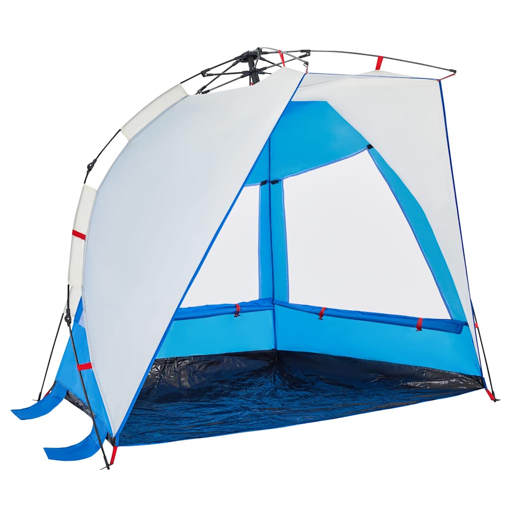 Vidaxl Beach Tent, 2-Person, Blue, Waterproof