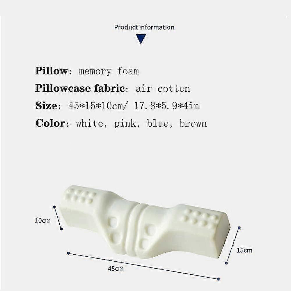 Cervical Neck Pillow for Sleeping , Memory Foam Neck Roll Pillow for Stiff Neck Pain Relief, Neck Support Pillow