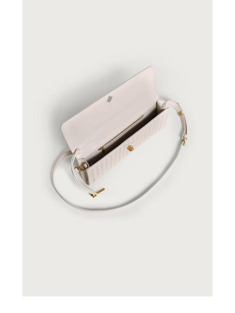 Damers Handgjord Vävd Dragspels Crossbody-väska - High-End, Trendig Clutch & Aftonaxelväska