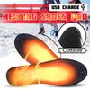 Electric Heated Shoe Insoles Warm Sock Feet Usb Foot Winter Warmer Pad