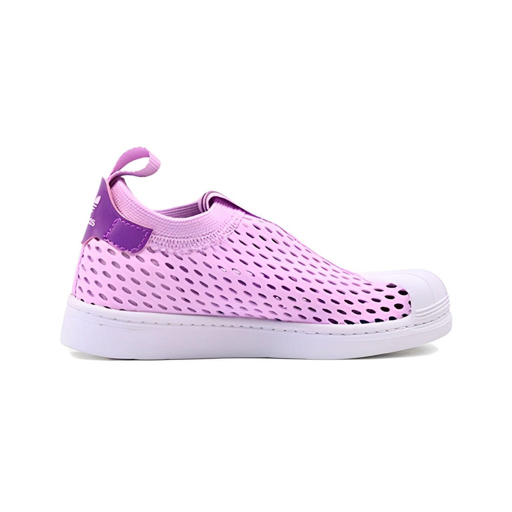 Adidas Originals Superstar 360 2.0 Low Top Kids Skate Shoes Kids Sneakers Pink Purple HQ4058