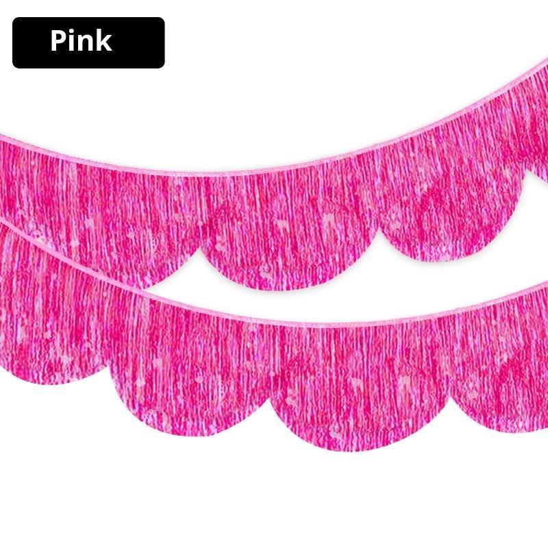 Multicolor Drizzle Garland Encryption Metallic Foil Fringe Thickening Background Ornament Tassel String Party Supplies