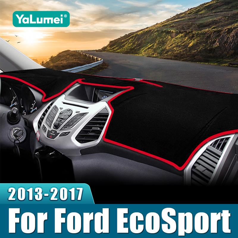 For Ford EcoSport MK2 2013 2014 2015 2016 2017 Car Dashboard Sun Shade Cover trument Desk Non-slip Mat Accessories