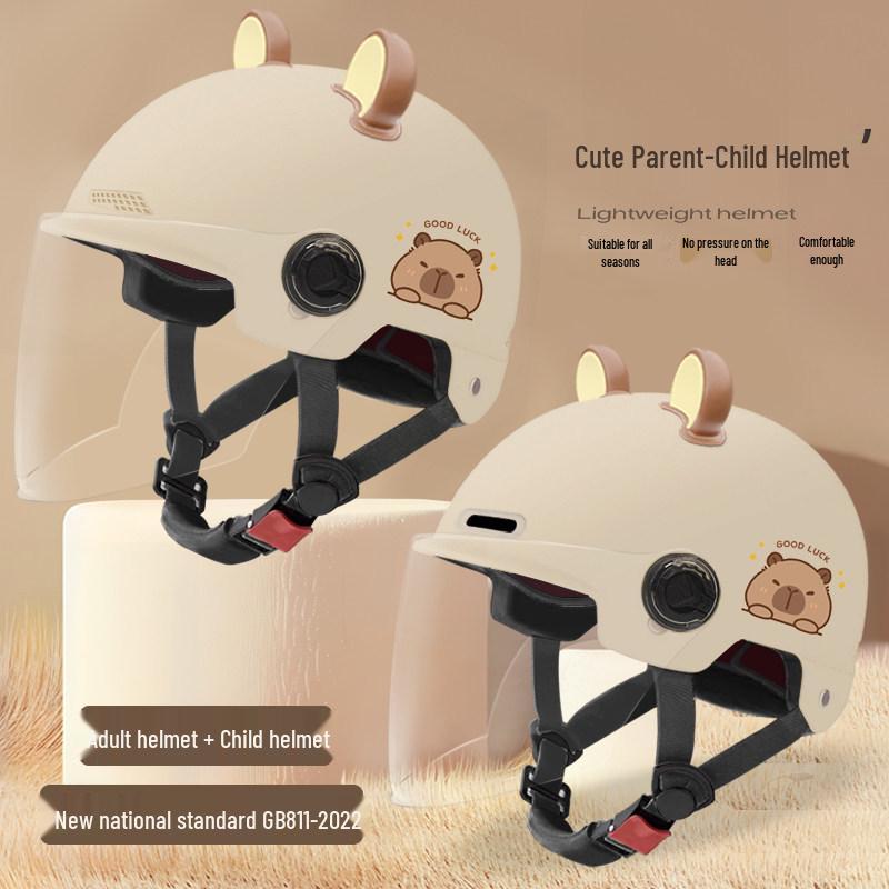 3C Certified Parent-Child Helmet for Boys & Girls Ages 3-12, Electric Scooter, All-Season Safety Summer Helmet