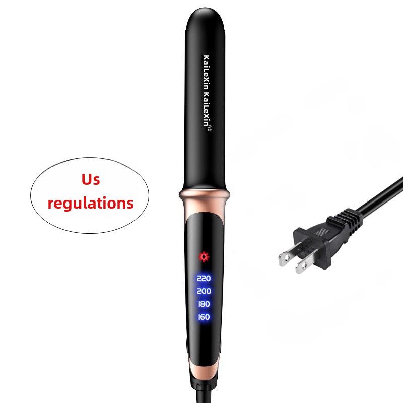 Dual-Purpose Ceramic Hair Straightener & Curling Iron: Safe for Hair, Ideal for Straightening and Styling Bangs