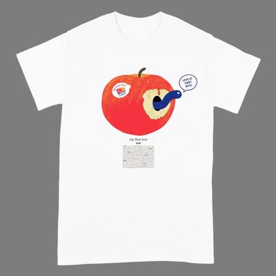 DJO Äppelmask Grafisk T-shirt Indie Musikstil T-shirt S5XL Unisex T-shirt