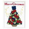 Olympus Thread Embroidery Kit Christmas Tree X-107