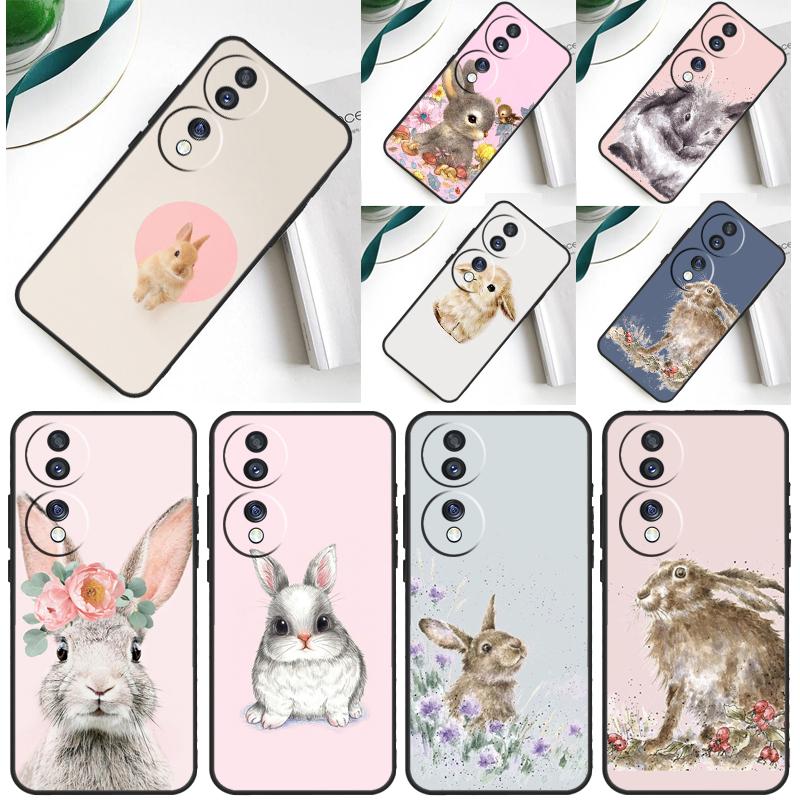 Rabbit Case For Honor Magic 7 Lite 5 6 Honor 200 Pro 50 70 90 Lite X9a X8a X8 X9 X8b X9c X9b Cover