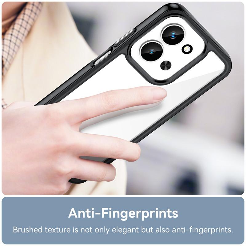 For Xiaomi Redmi 15C 4G Case Xiaomi Redmi 15C Cover Shockproof Clear PC + TPU Silicone Protective Phone Cover Xiaomi Redmi 15C