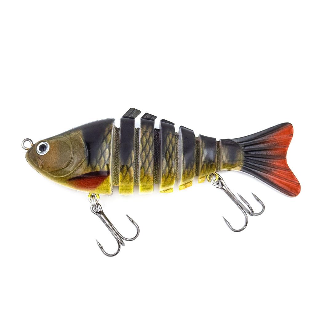 1pc of Segmented Fish Imitation Hard Bait Soft Lures - 2.36inch/5G - Suitable for Fishing Trout And Bass in Both Saltwater And Freshwater