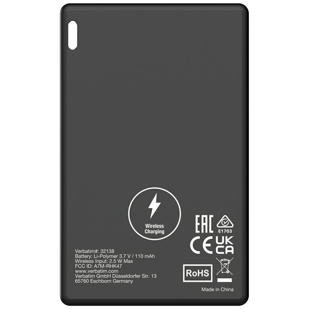 Verbatim My Finder Card Bluetooth        Czarny/Black - Urządzenie Do Śledzenia Myfcr-01B 32138