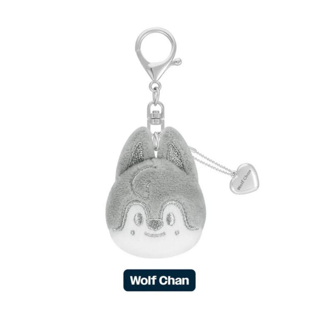 SKZOO FACE KEYRING SILVER Ver. - celebrATE