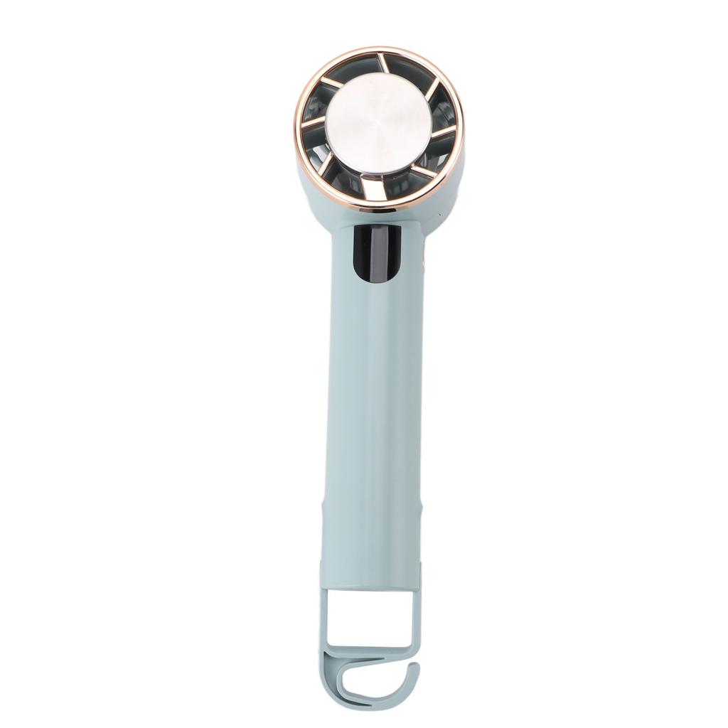 Mini Portable Fan Handheld Semiconductor Cooling Fan 3 Speed Small Desk Fan USB Rechargeable for