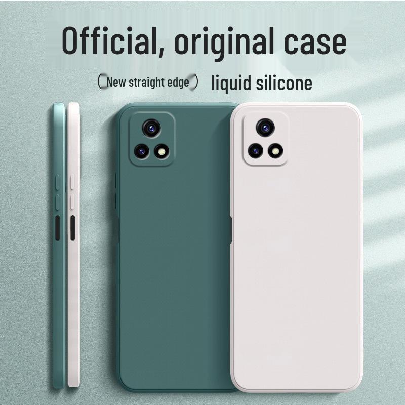Vivo Y52s V2057A Liquid Silicone Case - Full Coverage Anti-Drop Protection