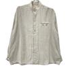 snowpeak Ivory linen cotton shirt tops S off whiteUsed