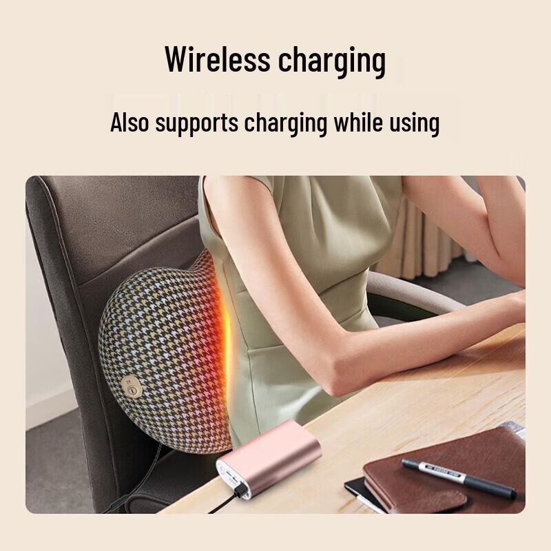 SKG T1 Series Lumbar Heat Massager Pillow CN Plug (adapter Included)