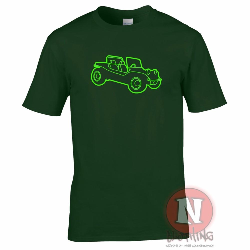 Tričko Beach Buggy Retro Cool Vdub Brouk Dune Auto Vtipné Tričko
