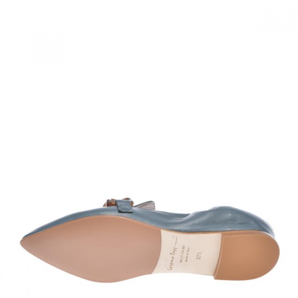 Lorena Paggi Women S Marmo Flat  hS23lrn001bl 