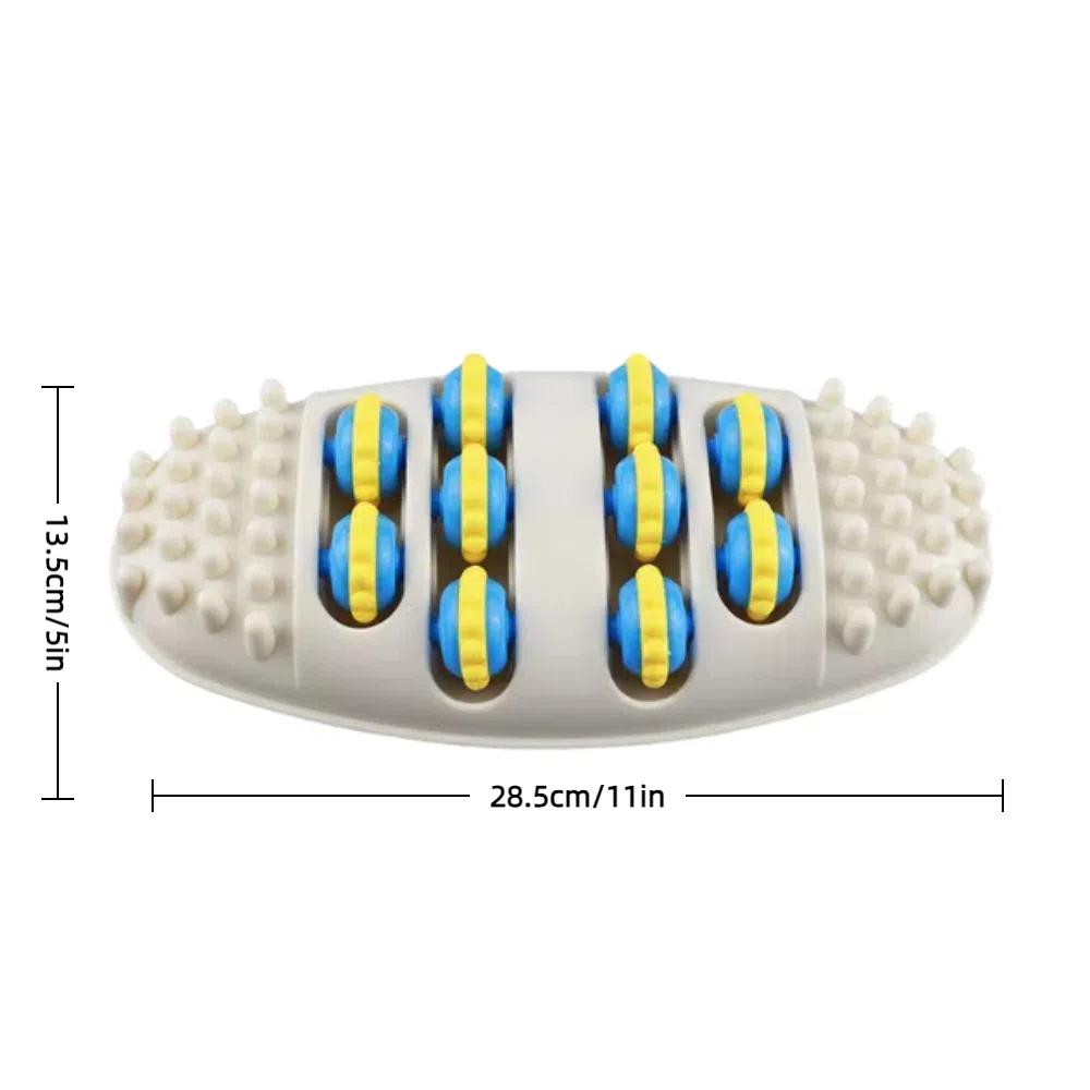 Massager Roller Feet Acupressure Point Massage Plantar Fasciitis Pain Relief Relax Roller Trigger Point Reflexology Tool