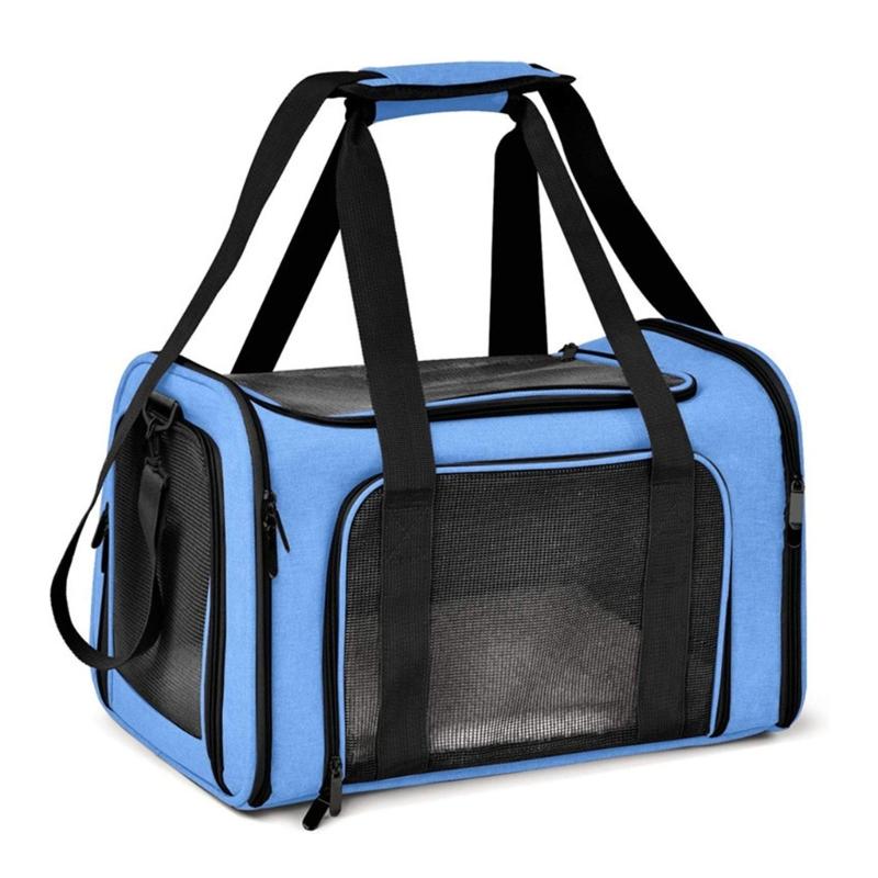 Pet Tote Carrier Bag, Portable Pet Bag Go-out Bag Travel for Puppies Outdoor Travel Portable Soft Shoulder Bag