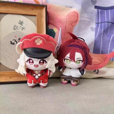 Genshin Impact Plüschtier Shikanoin Heizou Keqing Diluc Klee Anime Stoffpuppe Seestern Körper Cartoon Figur Anhänger Spielzeug