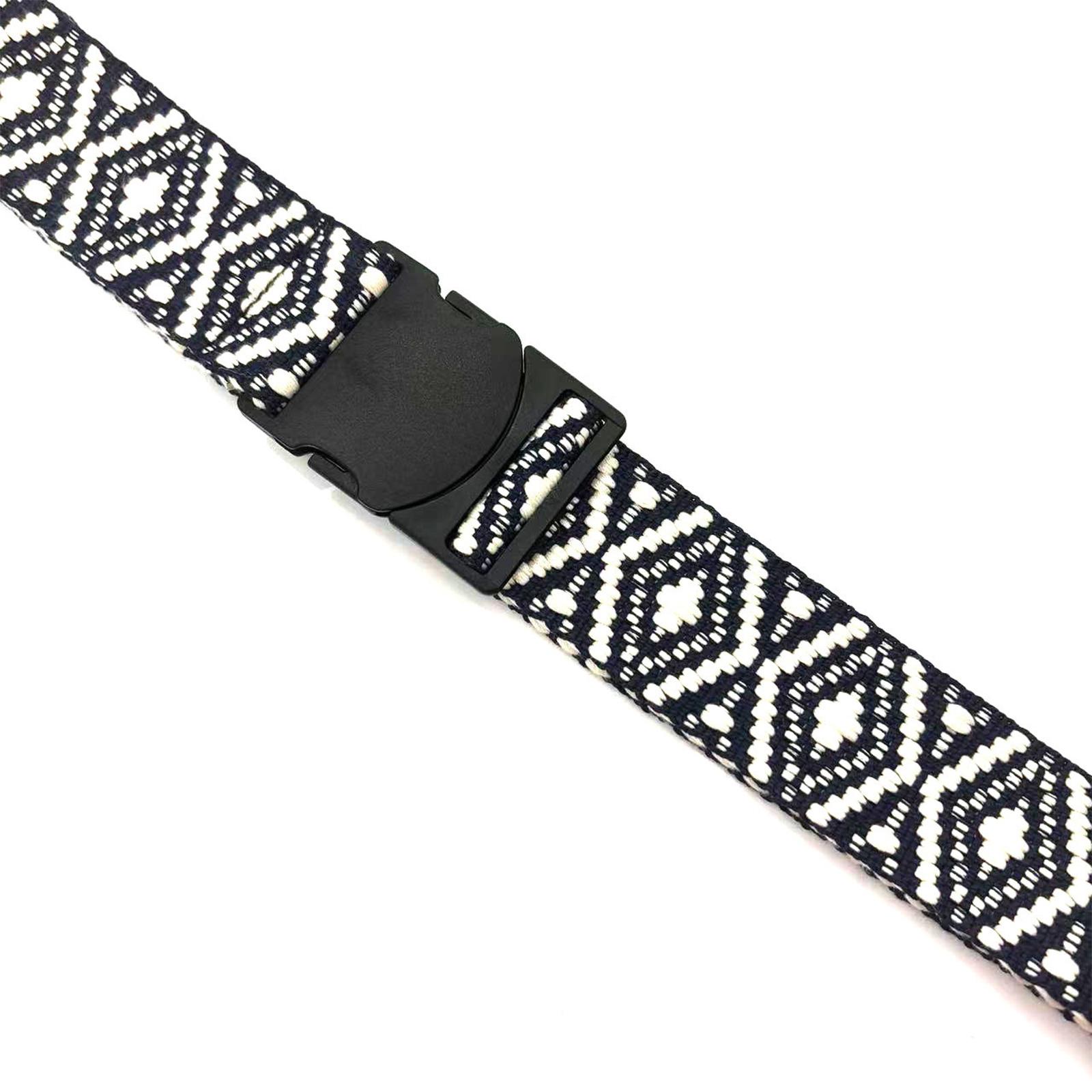 

Comfortable Woven Belt for Men High Strength Nylon with Automatic Buckles for Outdoor Adventures белый