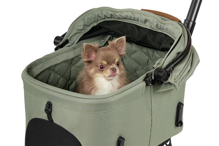 AIRBUGGY WIZ X FOREST MOSS AD9371 Air Buggy Wizx wizx Leichter Kompakter Haustierwagen