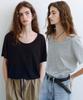 Yulago [2Pack] Haive U-Neck T-Shirt