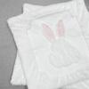 Cartoon Easter Bunny Pillow Cover Soft Rabbit Pattern Pillowcase Throw Pillow Cover  Easter Party