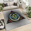 1pc Illuminati Eye Pattern Carpet, Area Rug For Living Room Bedroom Room Bed Chair Laundry Entryway Corridor Yard Non-slip Outdoor Camping R