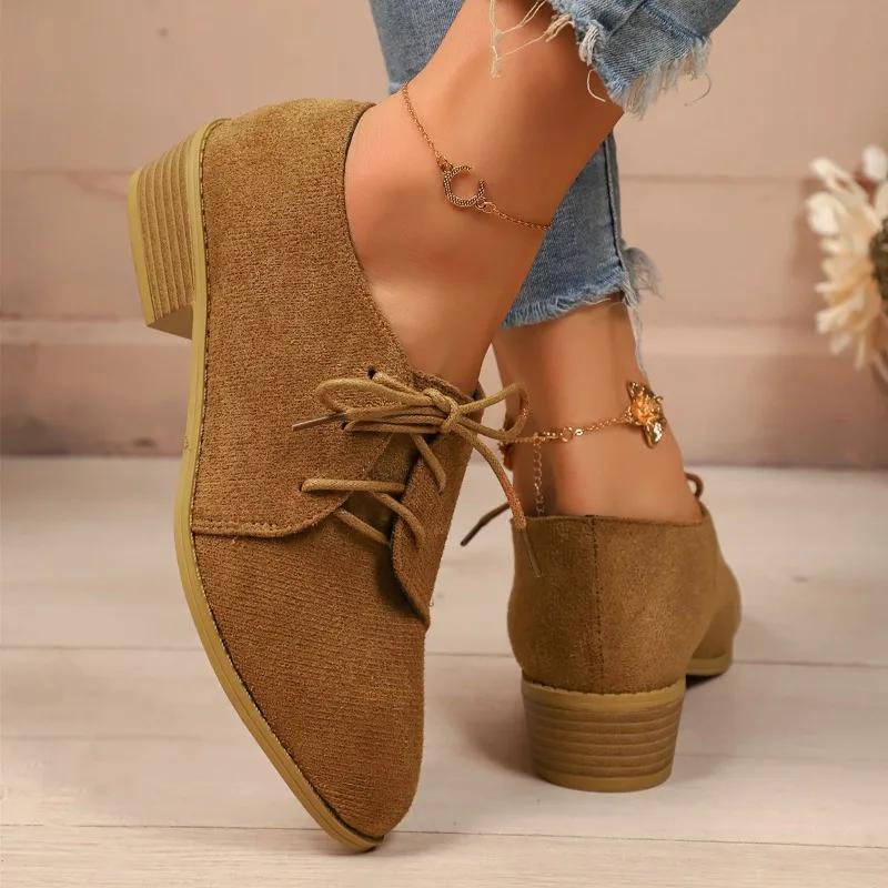 Fashion Casual Women's Flat Shoes 2025 New Autumn Fashion Leopard Loafers for Women Retro Large Size Pointed Flats Shoes Female