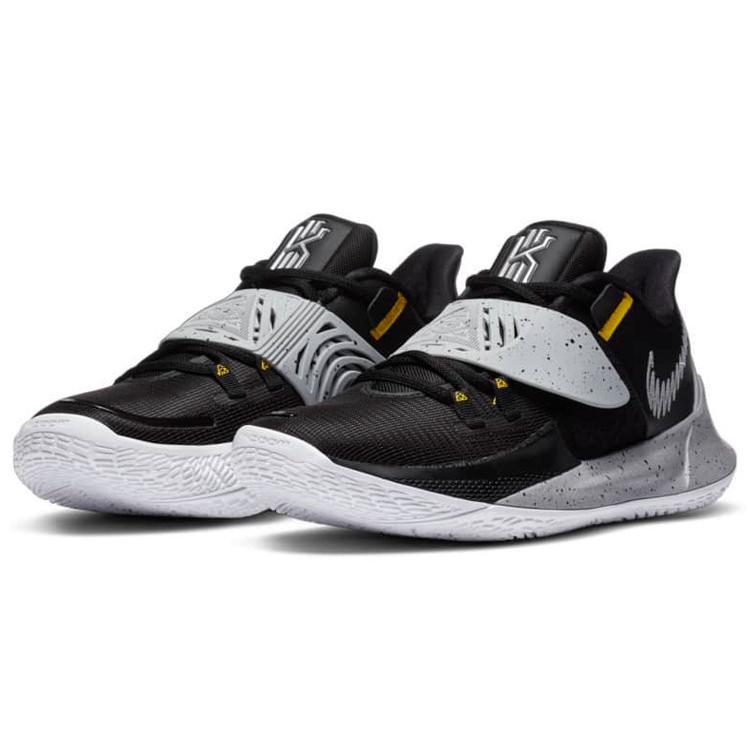 New Nike Kyrie Low 3 Team Black Wolf Grey CW6228-004