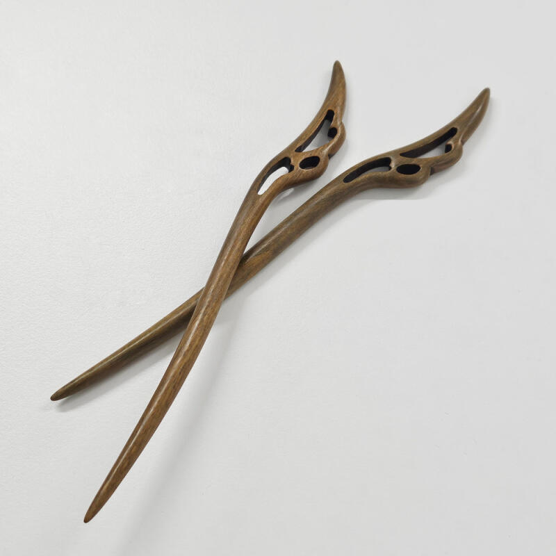 High-end Handcrafted Green Pine Hairpin