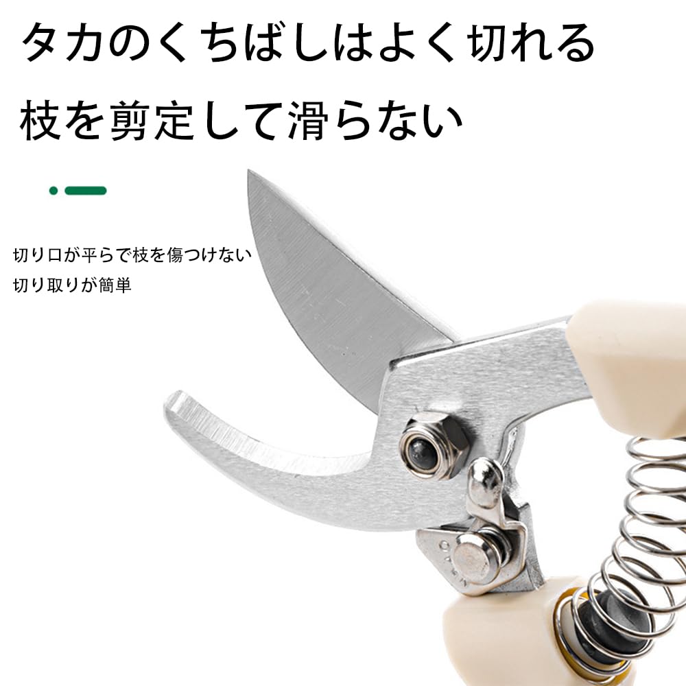 Kenrui Hardware Pruning Rajette for Powerful Gardening Weed and Tree with Replacement Pruning Garden Work Shears, Small, Lightweight, Straight, Blade,