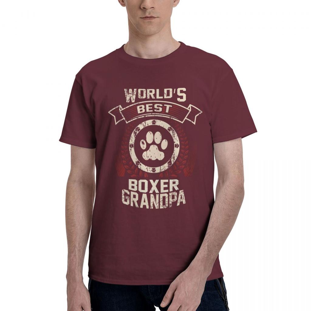 WorldS Best Boxer Grandma 100 Cotton Casual Breathable Confortable T Shirt Mens TShirts Mens Wear