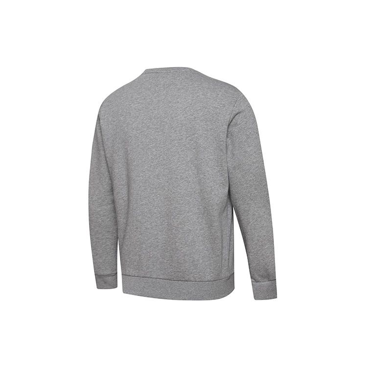 Puma Crew Neck Pullover Casual Sweatshirt Men Sweatshirt Gray 855227-02