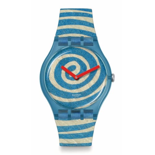 Swatch BOURGEOIS'S SPIRALS SUOZ364 Blue Watch