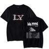 Lola Young 2026 Tour Merch Baumwolle Bedrucktes T-Shirt Street Style T-Shirt Unisex Kurzarm Locker Mode Damen und Herren T-Shirt
