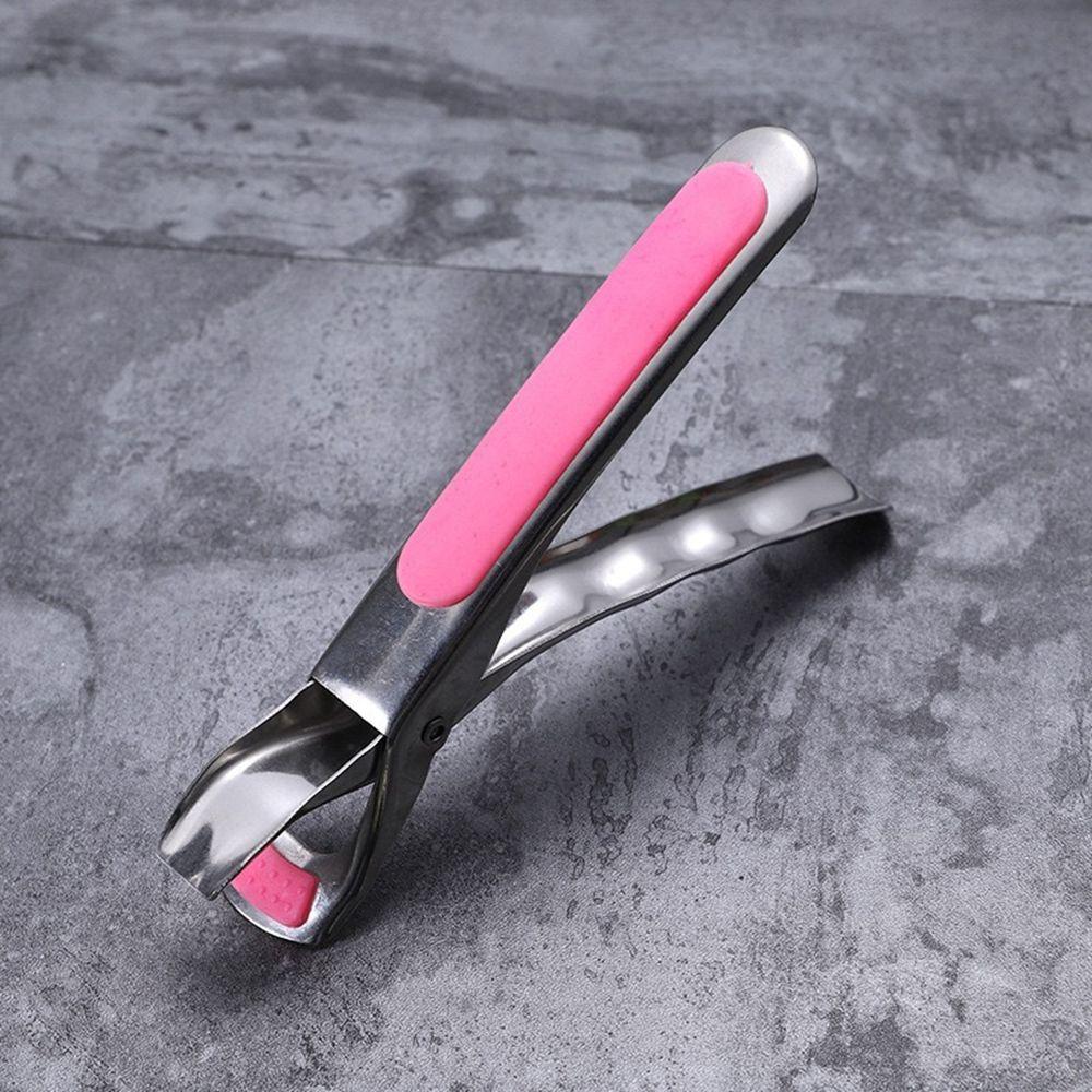 Silicone Camping Tool Kitchen Gadget Retriever Anti-scalding Tongs Pan Gripper Bowl Clip Pot Clip