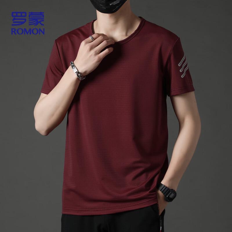 ROMON Men's Ice Silk Quick Dry Sport T-Shirt